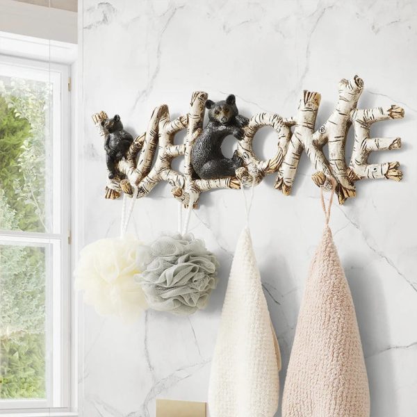 Wall Hooks Decorative For Keys hanging clothes hanger designer key coat living room bedroom resin home decor hook wall mounted - 图片 6