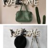 Wall Hooks Decorative For Keys hanging clothes hanger designer key coat living room bedroom resin home decor hook wall mounted - 图片 17