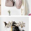 Wall Hooks Decorative For Keys hanging clothes hanger designer key coat living room bedroom resin home decor hook wall mounted - 图片 15
